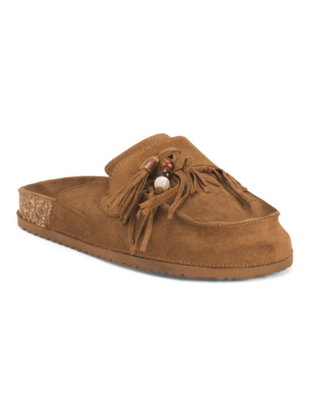 SEVEN7 Emelia Mules With Tassels And Fringe